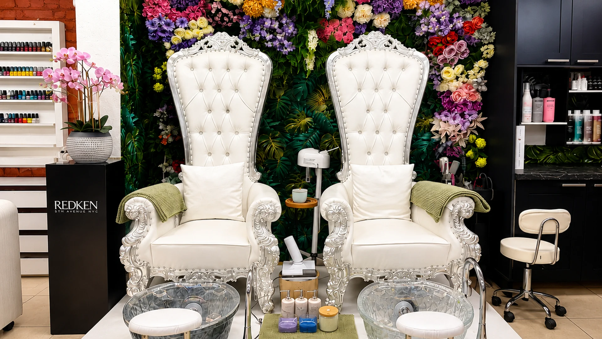 Luxury Pedicure Lounge | Tandis Hair Beauty Nails Birmingham